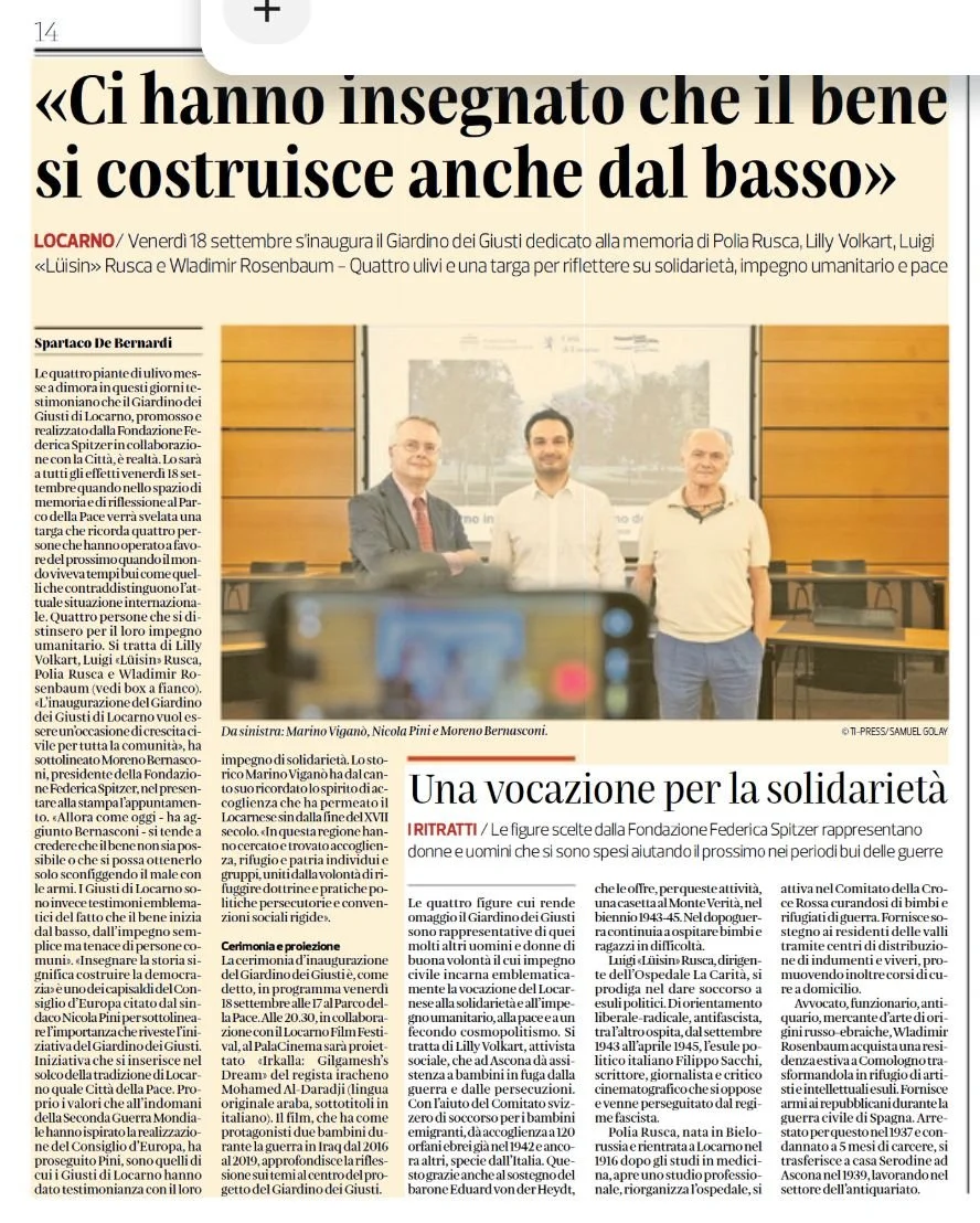 03.09.26 - Corriere del Ticino