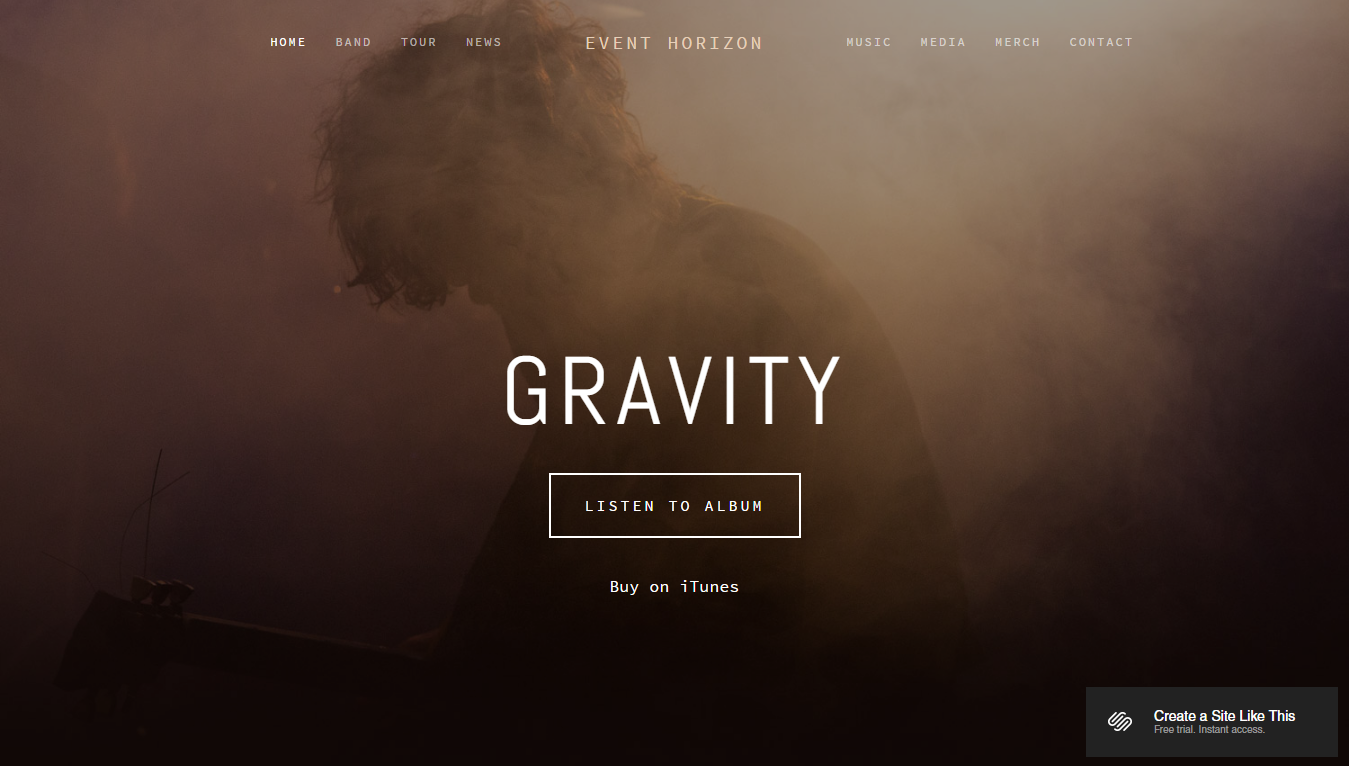 Horizon Squarespace Template