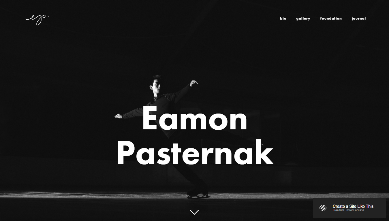 Eamon Squarespace Template