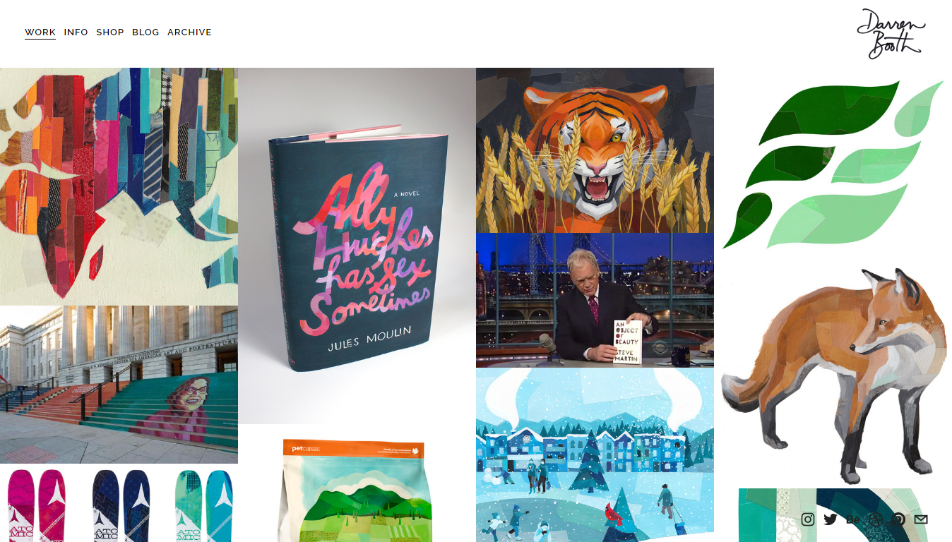 Design & Illustration Squarespace Website Design