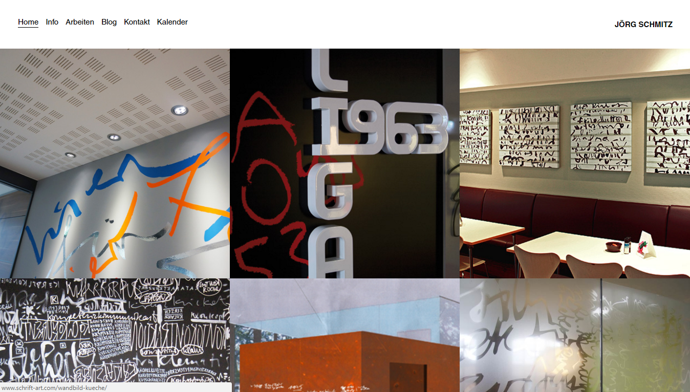 Interior Design Squarespace Website