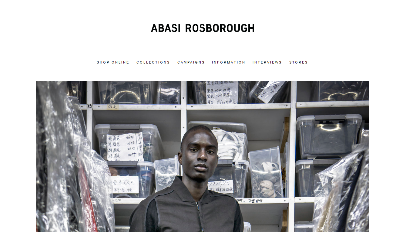 Fashion Website Squarespace