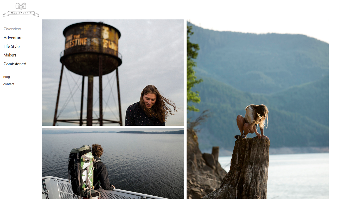 Photography Squarespace Website Wells