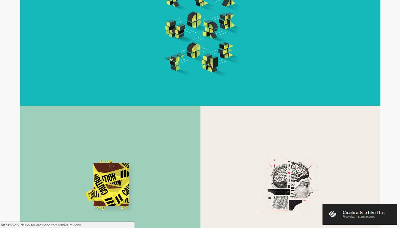 Squarespace York Template