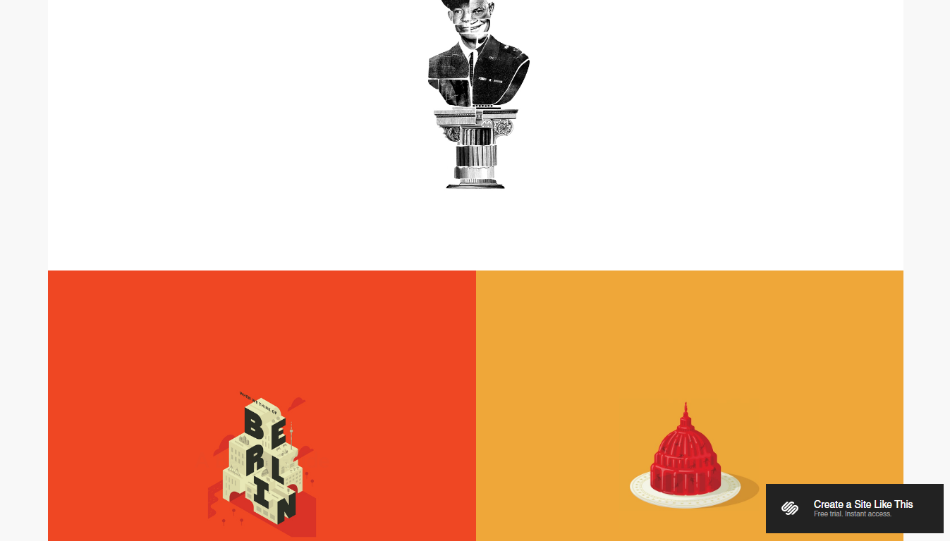 York Template Squarespace