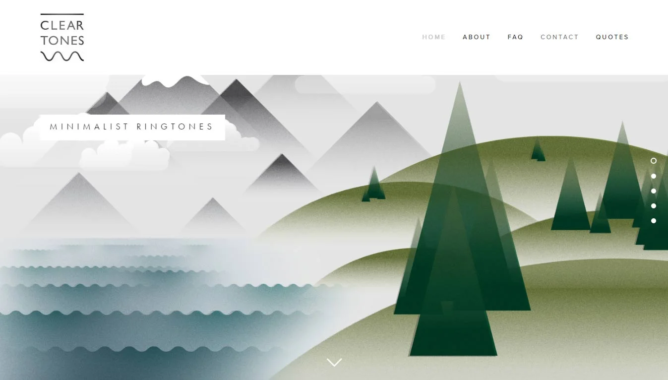 Ringtone Store Online - Squarespace Ecommerce Website