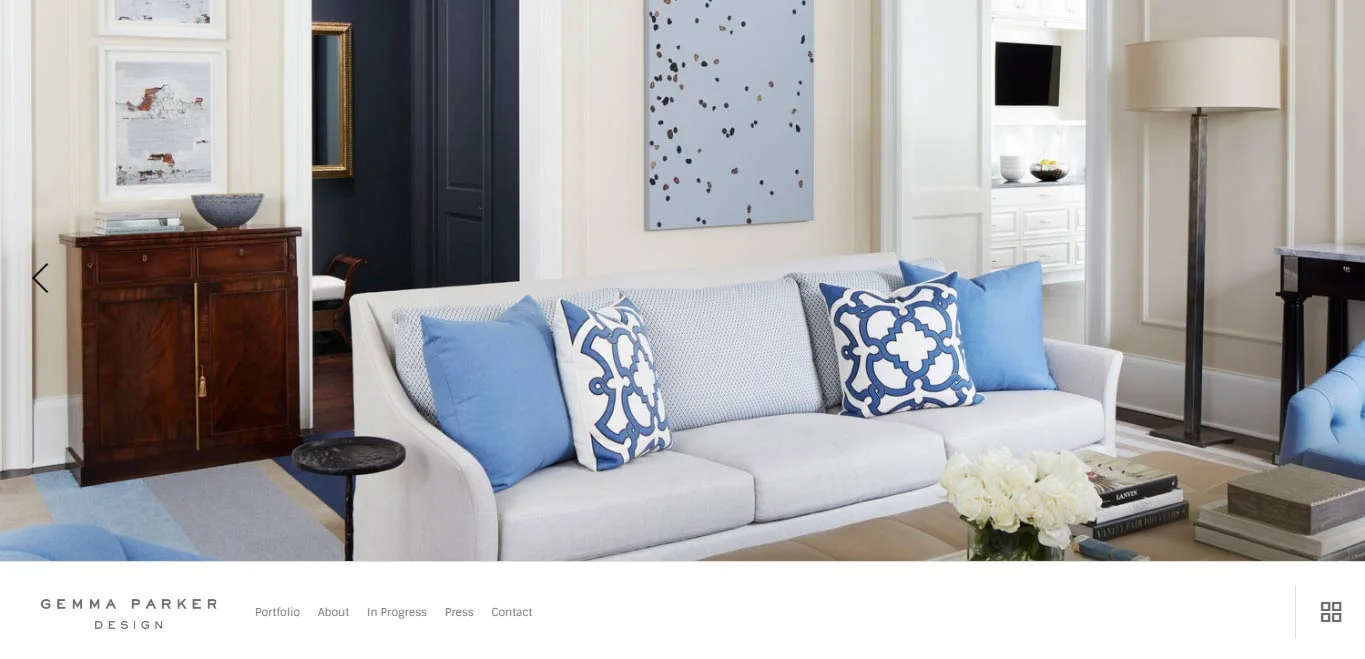 Squarespace Design Website Creative Interiors