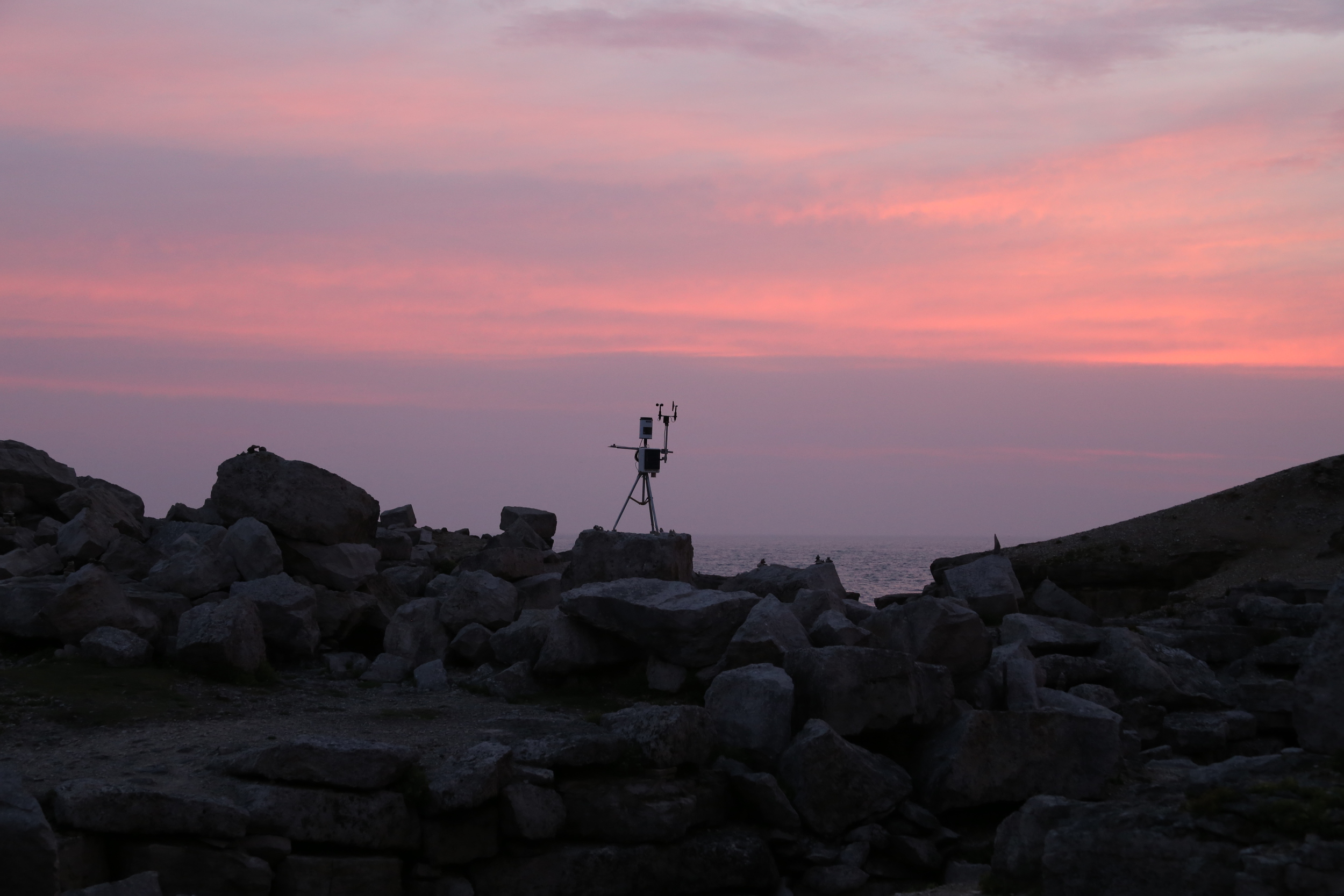 Variable 4 Installation Site, Portland Bill, 2014