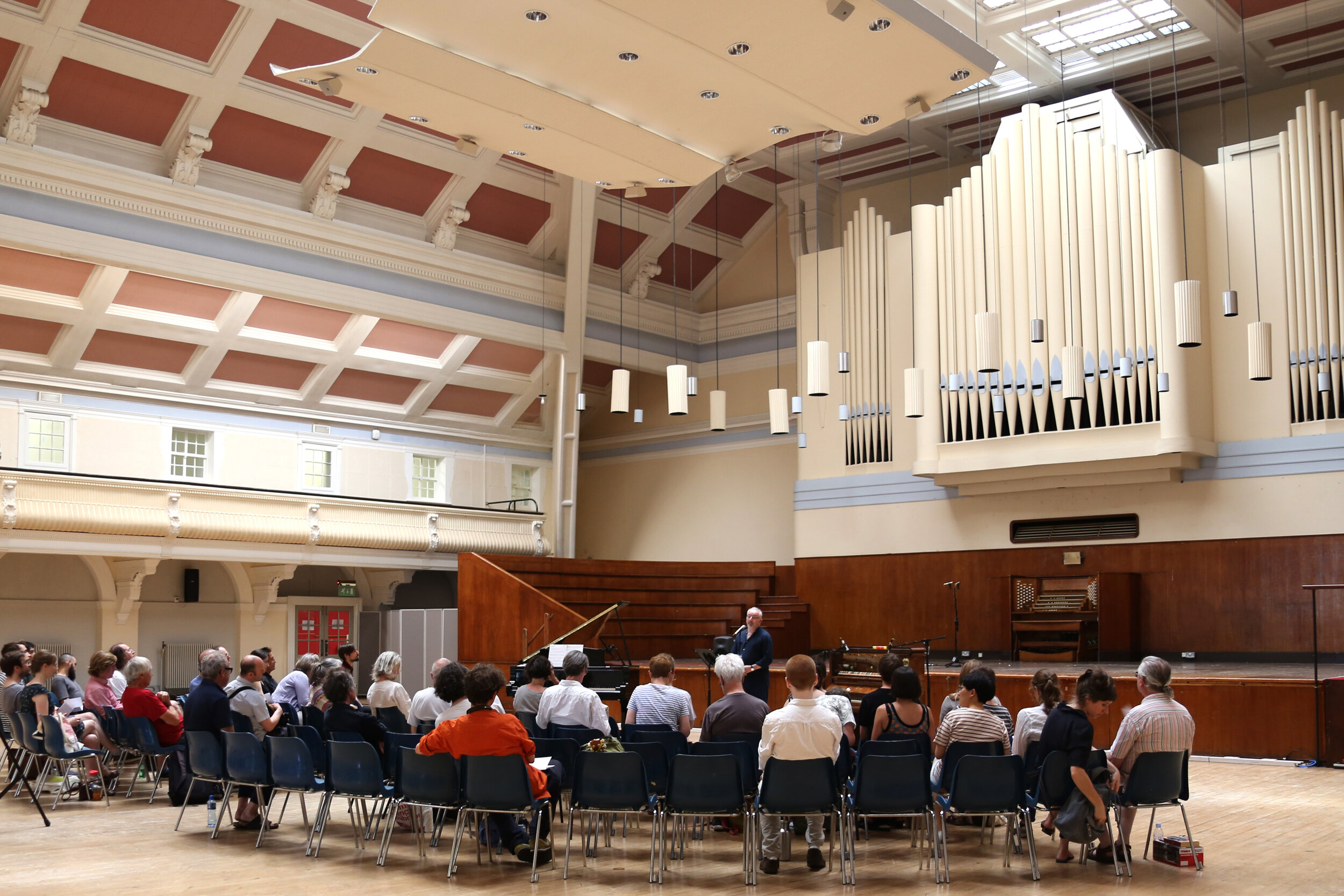  Michael Morris -  Introduction  Longplayer Day 2017 Photograph: Havva Bulley 