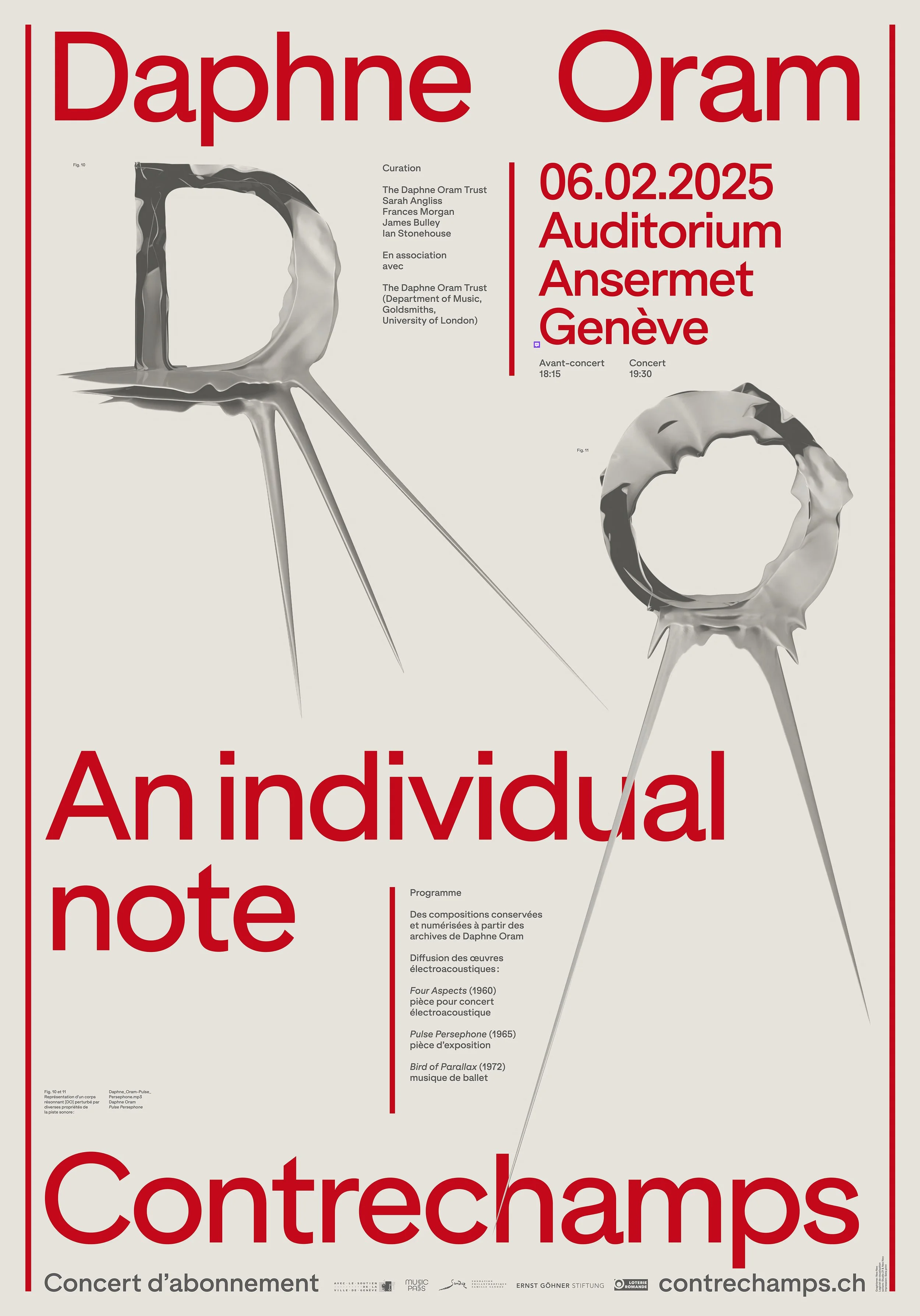 Curation – An Individual Note: Works by Daphne Oram, Contrechamps, Ansermet, Geneva