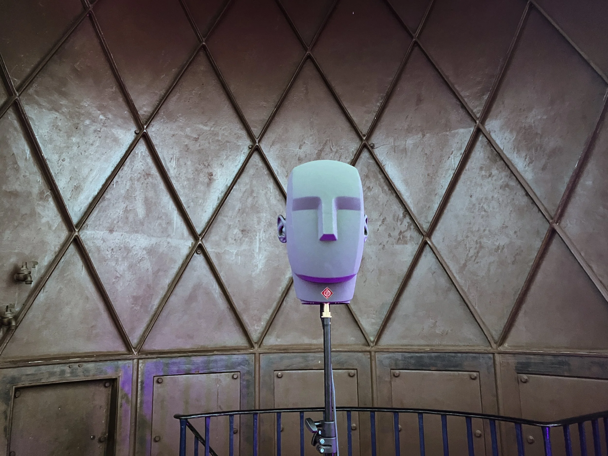 Recording with the Neumann KU100 binaural at Trinity Buoy Wharf Lighthouse