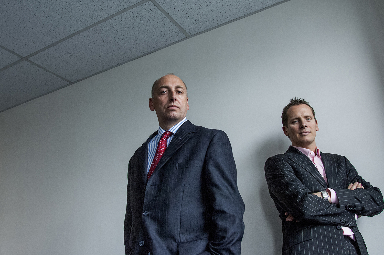 Nigel and John - Business Partners