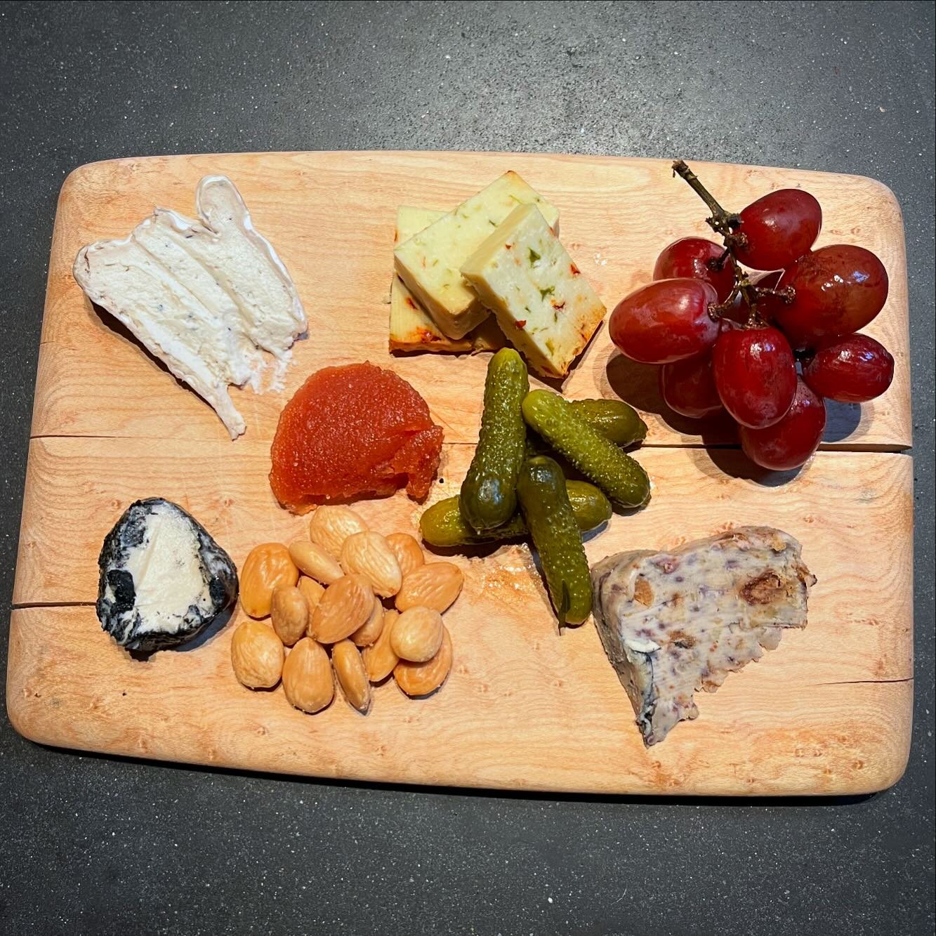 Check out our new vegan cheese boards featuring cheeses from Rebel Cheese!