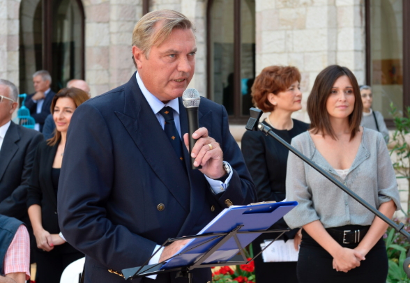 HRH during a recent Pilgrimage to Assisi.