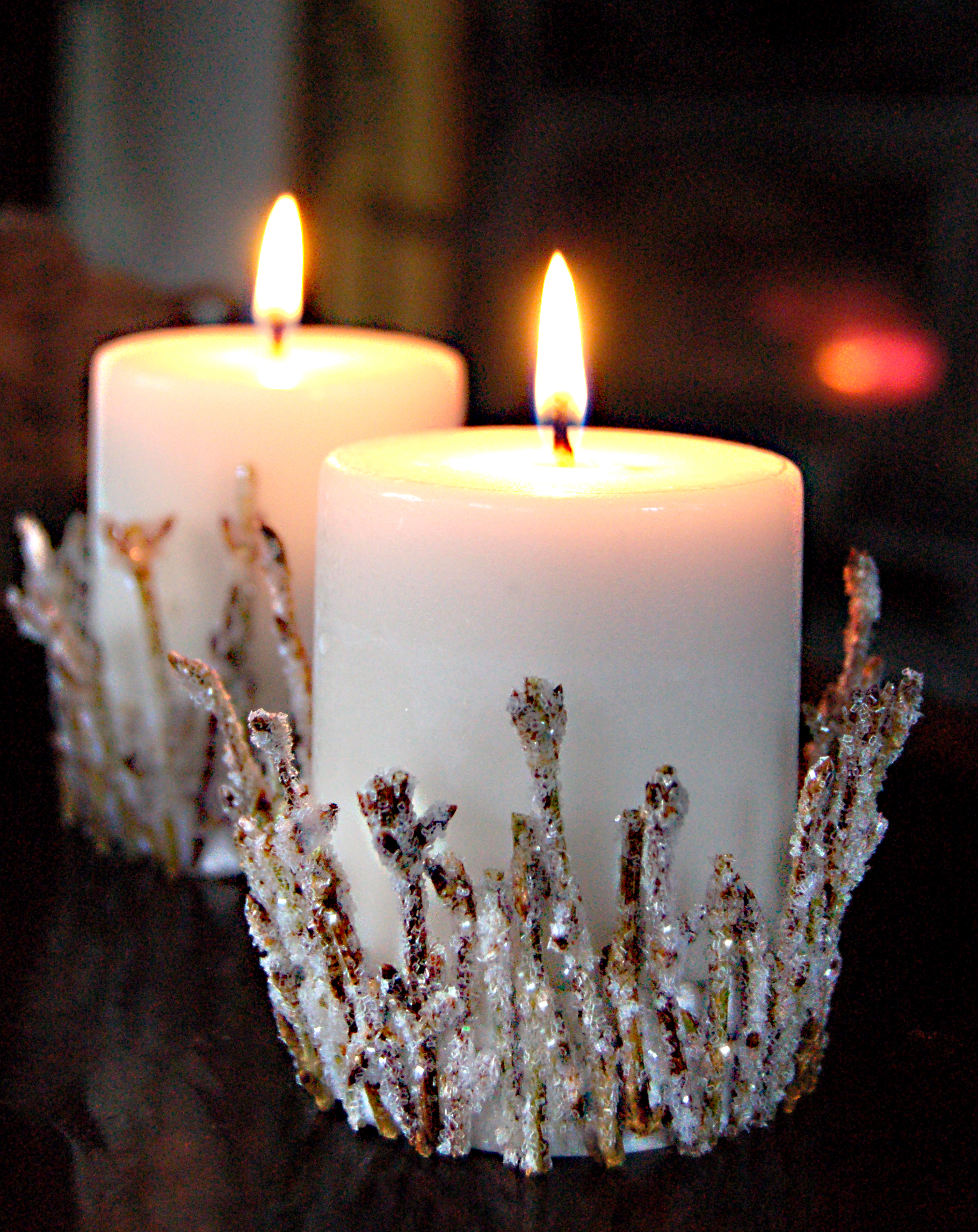 Twinkling Twig Candle Holder