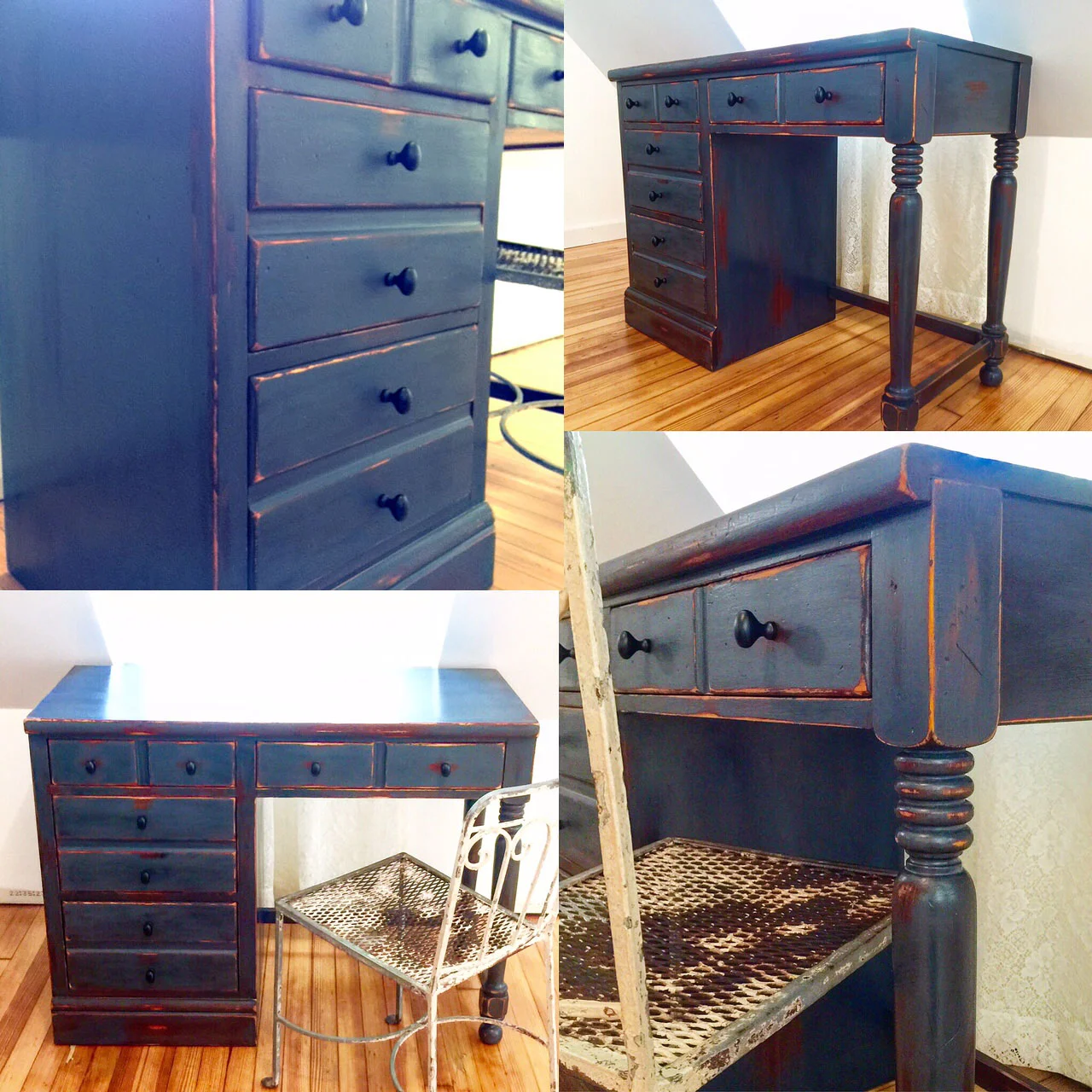 How to paint and distress a piece of furniture