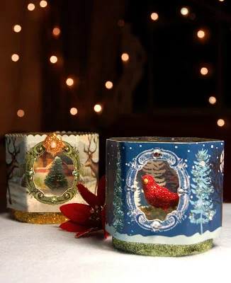 Winter Wonderland snowglobe diy