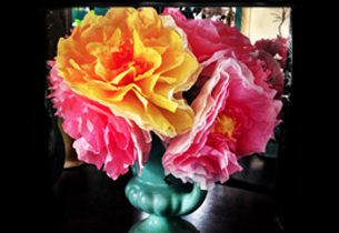 HOW TO MAKE COFFEE FILTER FLOWERS