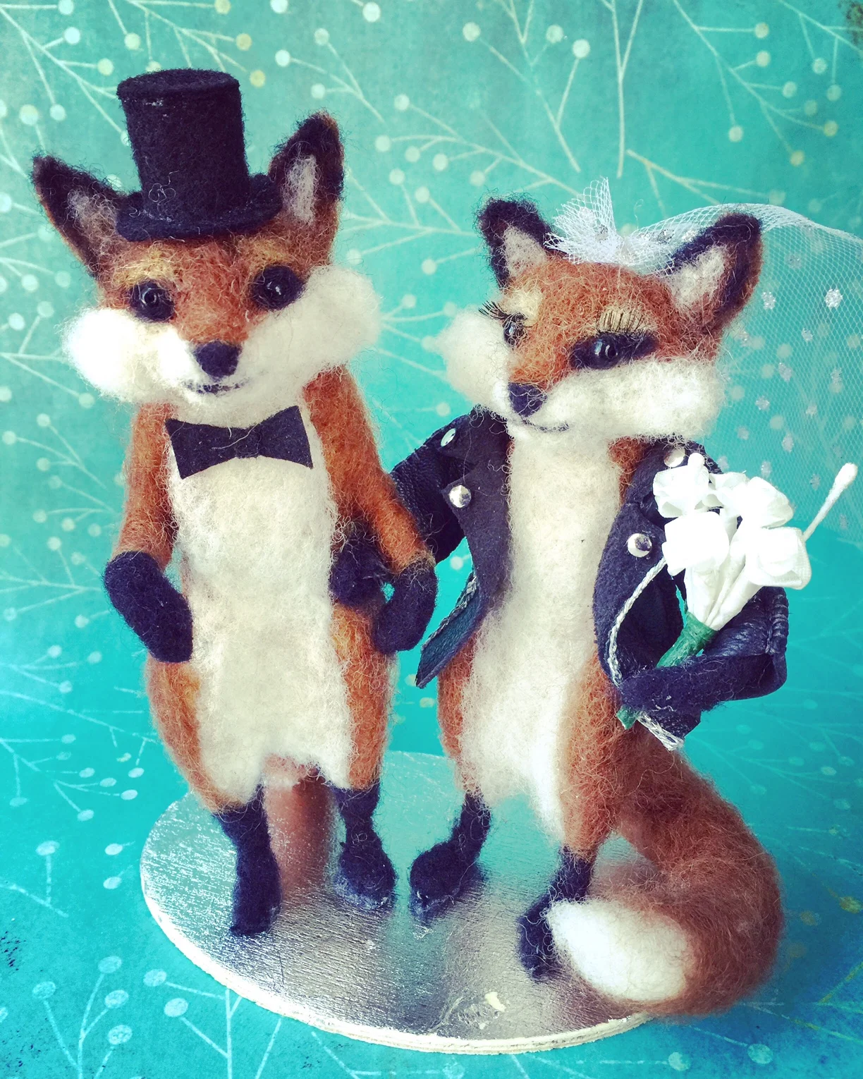Custom Animal Wedding Cake Topper