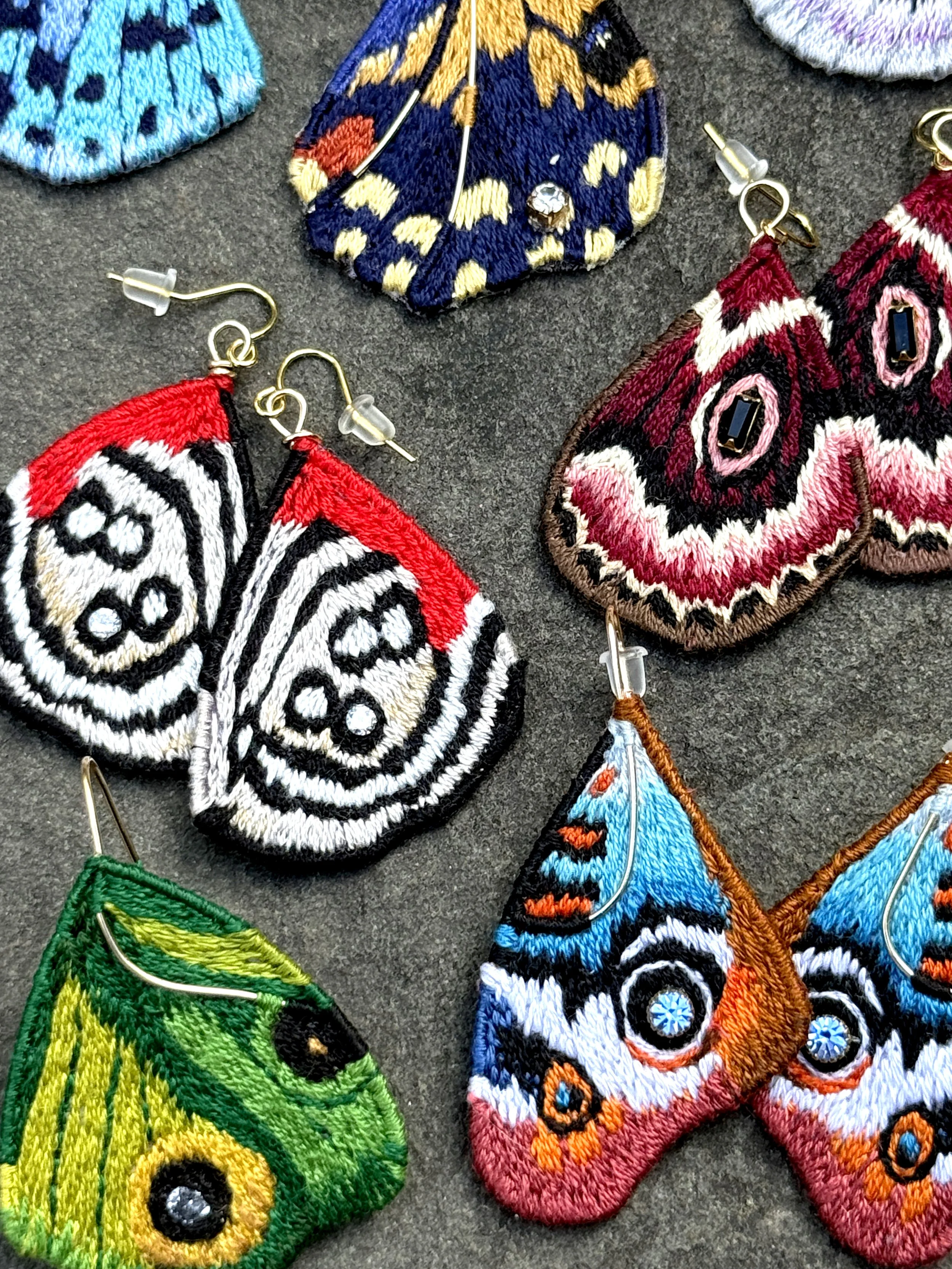 facci butterfly wing earring gp.JPG