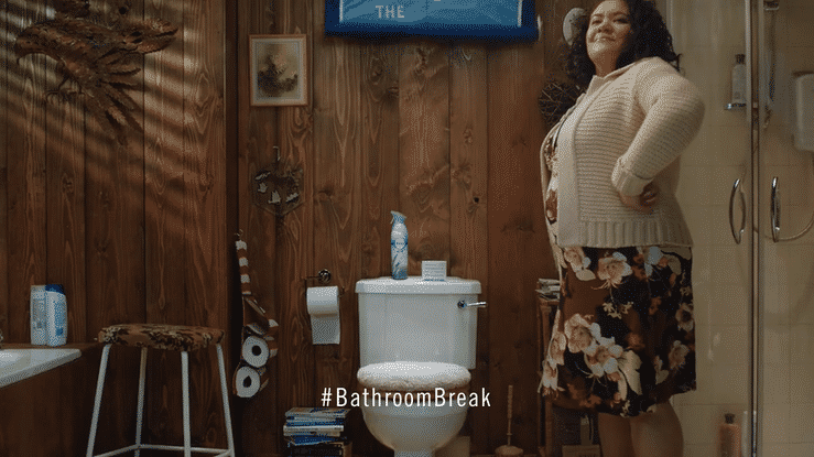 Halftime Bathroom Break In Game 30-high.gif