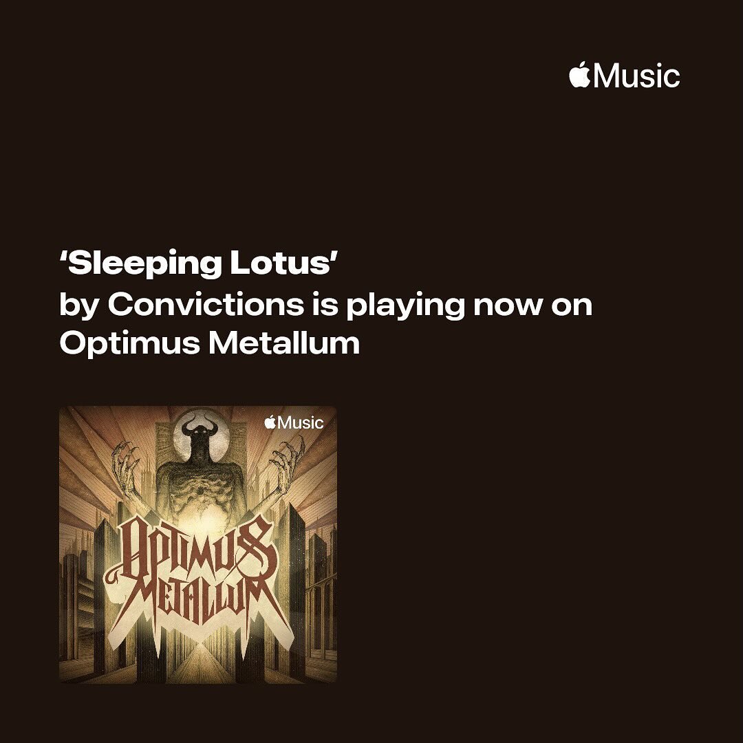 Hey guys, I just opened our email and was notified: Apple Music added our new single &ldquo;Sleeping Lotus&rdquo; to their editorial playlists!!! 

Grateful beyond words. Huge thanks to @AppleMusic for the recognition and to all our fans and friends 