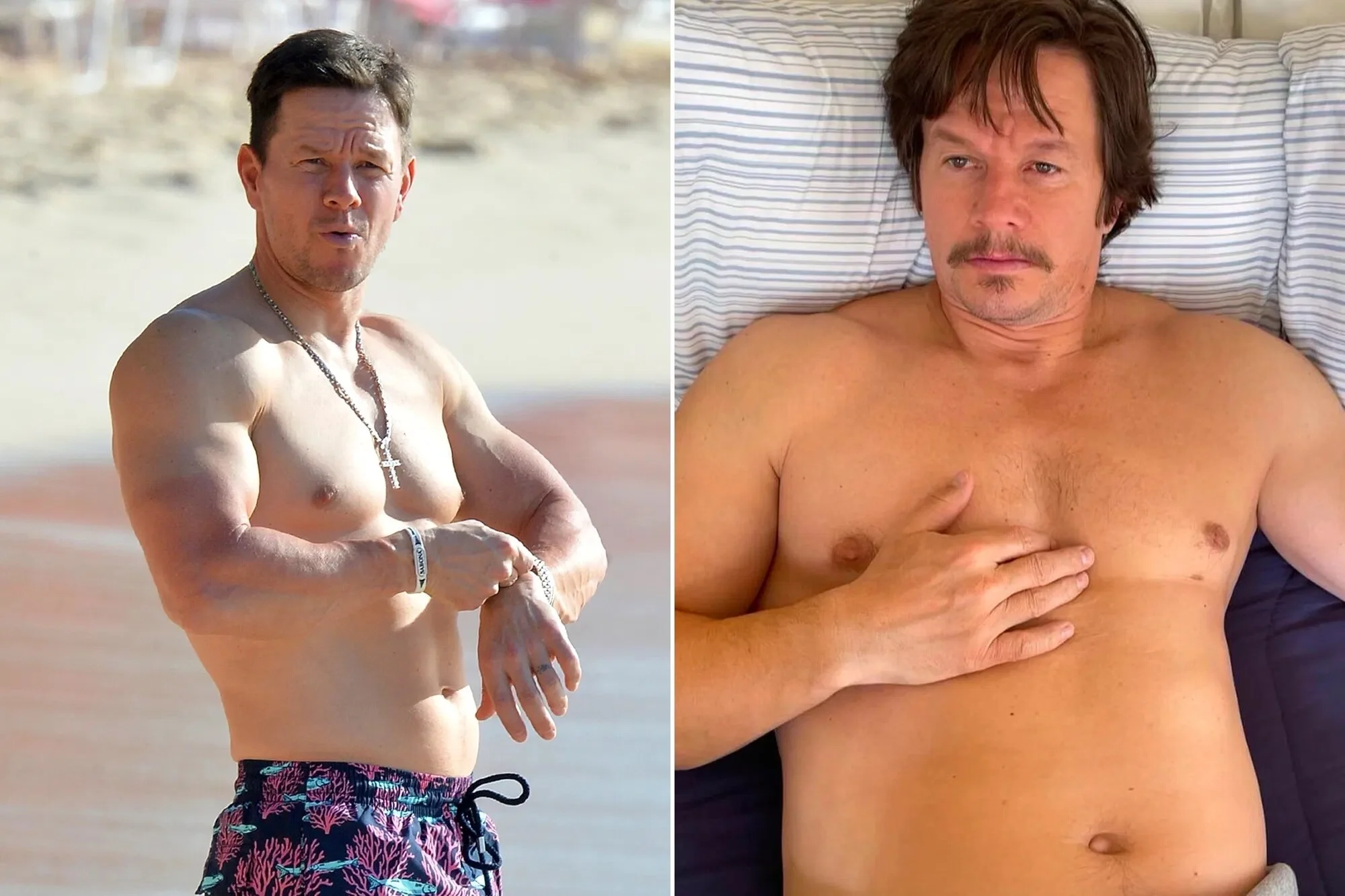 Mark Wahlberg Can t See His Penis After Gaining Weight For Ron Jeremy Mark Wahlberg Can t See His Penis After Gaining Weight For Ron Jeremy