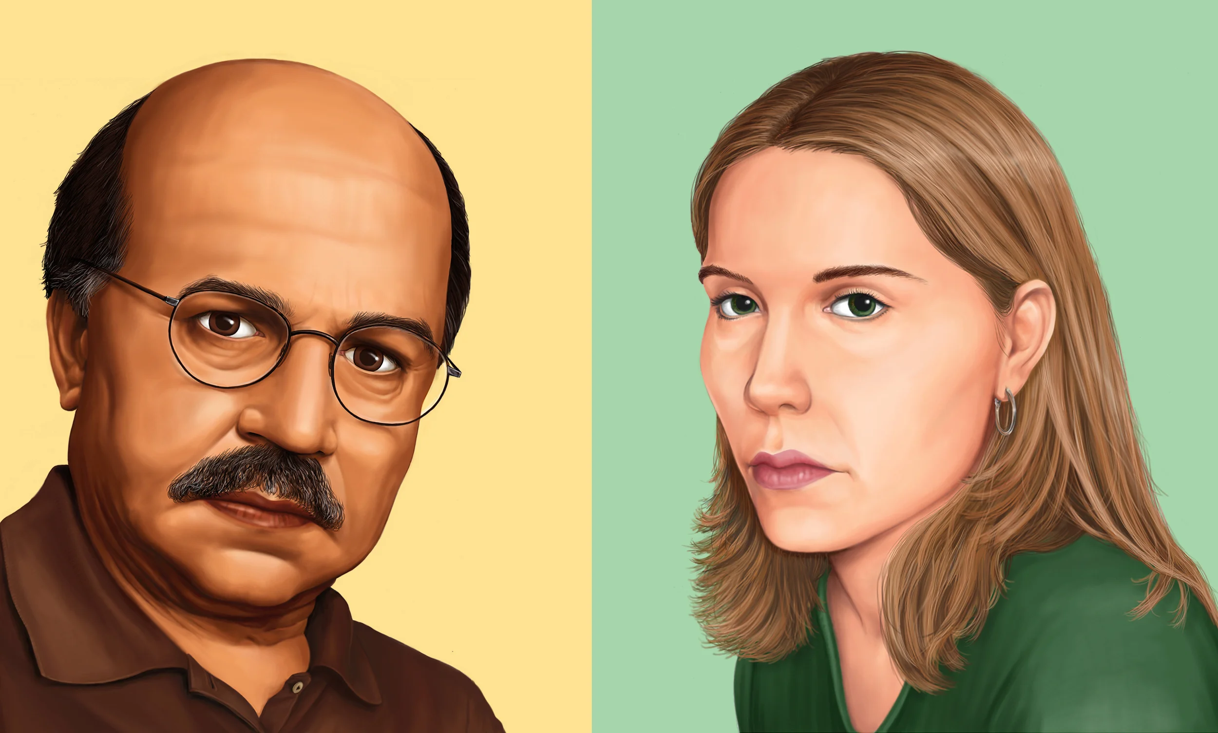 Digital Illustration for credit union advertising campaign, "Guess who's not a member?".