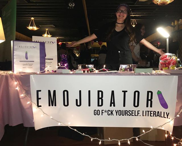 They said let's throw a SEX PARTY with female founded companies in BK. So here we are! And again tonight. @emojibator @brooklynbazaar #WomenofSexTech