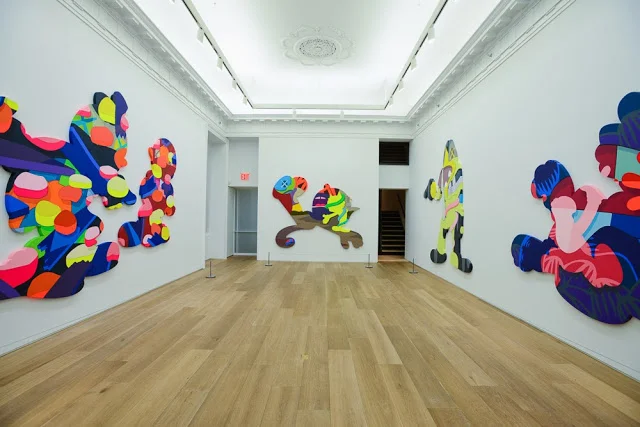 KAWS 'Pass The Blame' at Galerie Perrotin