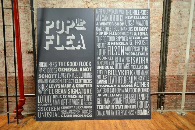 Pop Up Flea NYC 2013 - Step Your Rugged Game Up