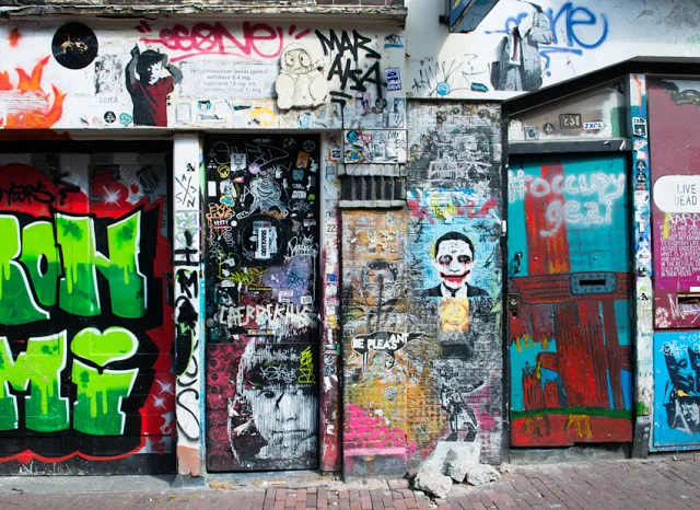 Amsterdam Street Art: Spuistraat 