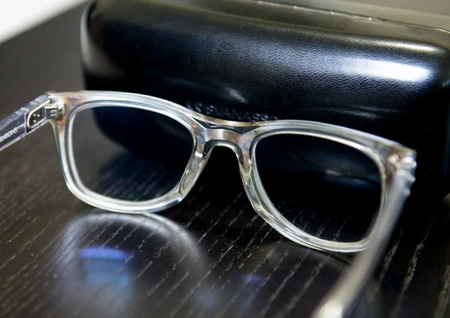 Kris Van Assche x Linda Farrow Resin and Titanium Glasses 