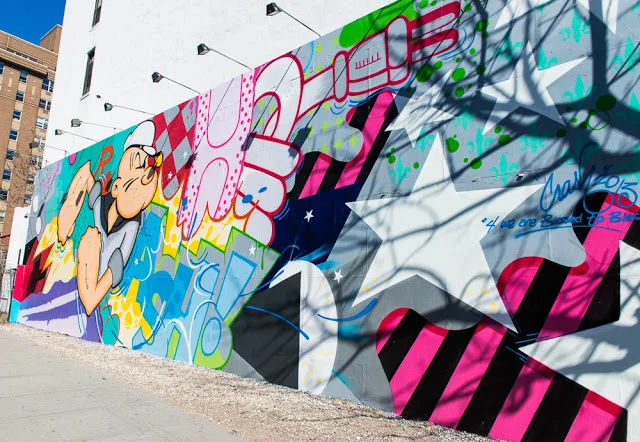 Crash Brings a Colorful Popeye to Bowery and Houston