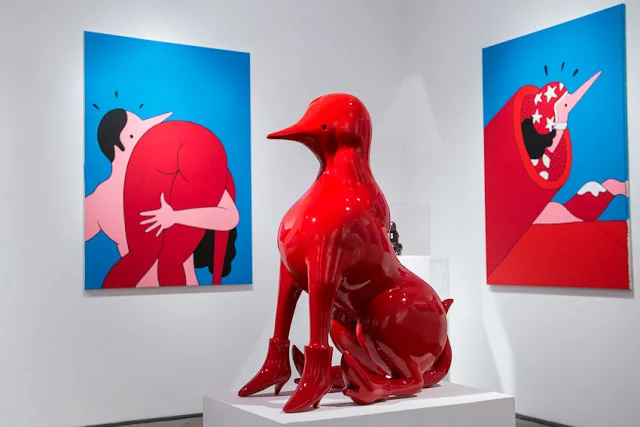 Tracy Had a Hard Sunday by Parra @ Jonathan Levine Gallery