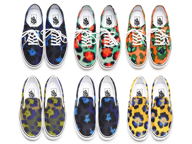 Kenzo x Vans Clouded Leopard Era and Classic Slip-On