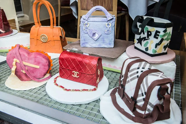 Designer Bag Cakes by The International Culinary Center