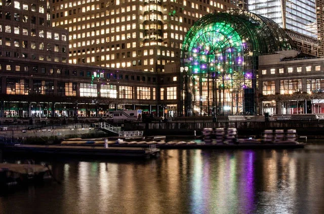 Anne Militello Lights Up The World Financial Center