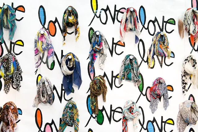 Hand-Printed Bags & Scarves by Yarnz for S/S 2013