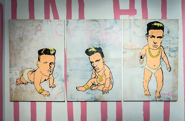 Hanksy: Young Puns 2 @ Krause Gallery