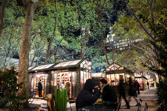 Enjoying a Winter Break in Bryant Park