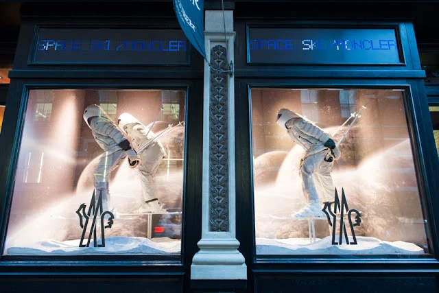 Moncler A/W 2012 Soho Store Window Displays