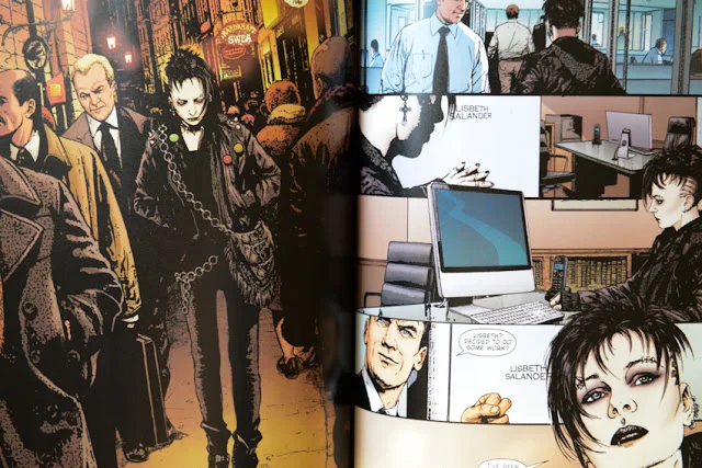 Fine Print: The Girl with the Dragon Tattoo Graphic Novel