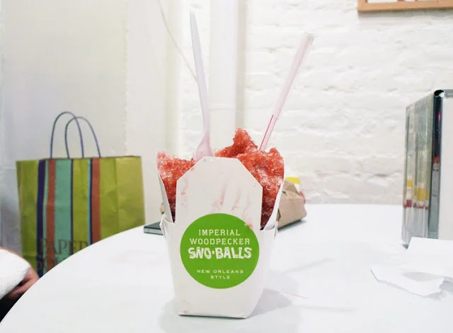 Imperial Woodpecker Sno-Balls 