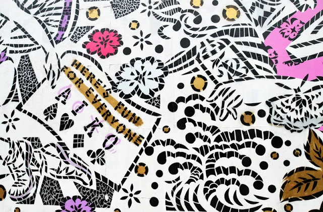 Aiko Mural on Bowery and Houston