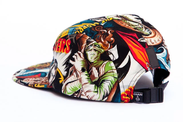 Chari & Co. Horror Print Camp Cap