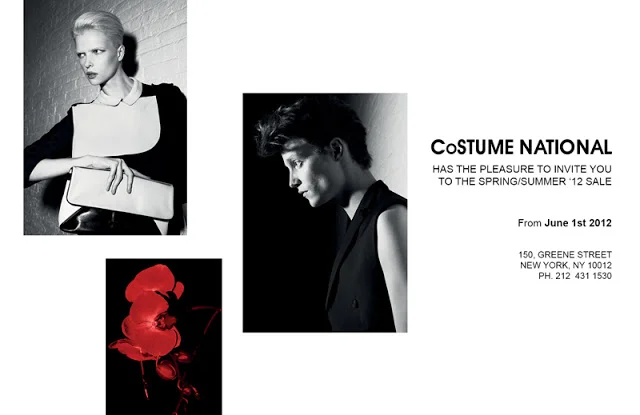 CoSTUME NATIONAL Spring/Summer 2012 Sale Starts Today