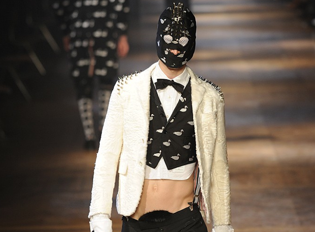 Fashion Chaos at Thom Browne RTW F/W 2012