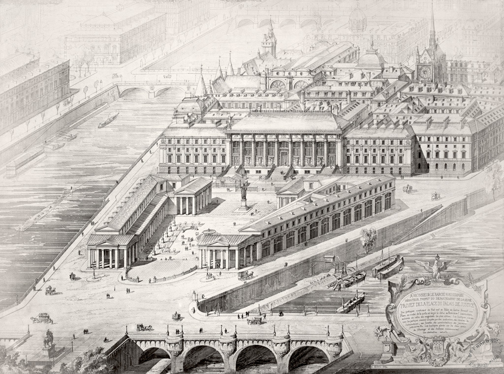 Architectes: Joseph-Louis Duc et Honoré Daumet. Crédits: State Library Victoria Source: Lien