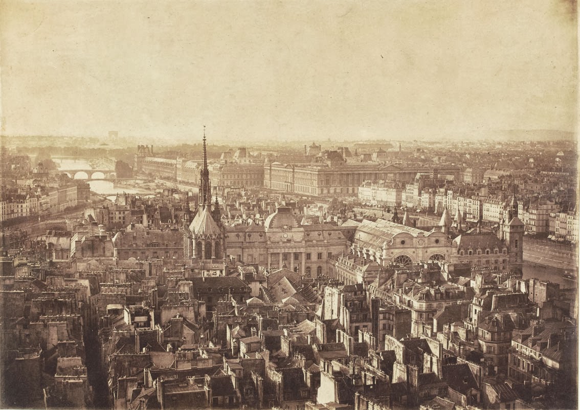 Frères Bisson, Paris, panorama de la Seine Photo (C) RMN-Grand Palais (musée d'Orsay) / Hervé Lewandowski Source: Lien